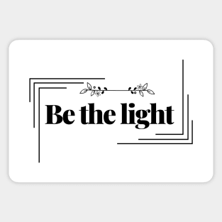 Be the light, Christian, salvation Sticker